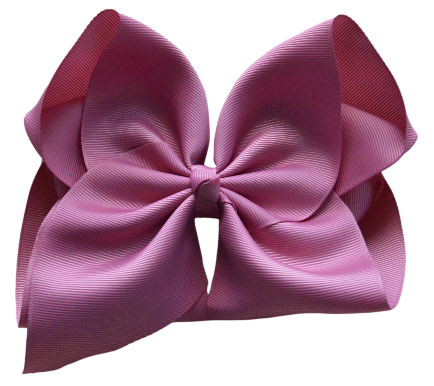 5 inch ( 2 inch width) Fall Solid Grosgrain Bow : Alligator Clip / Candlelight / 5 inch