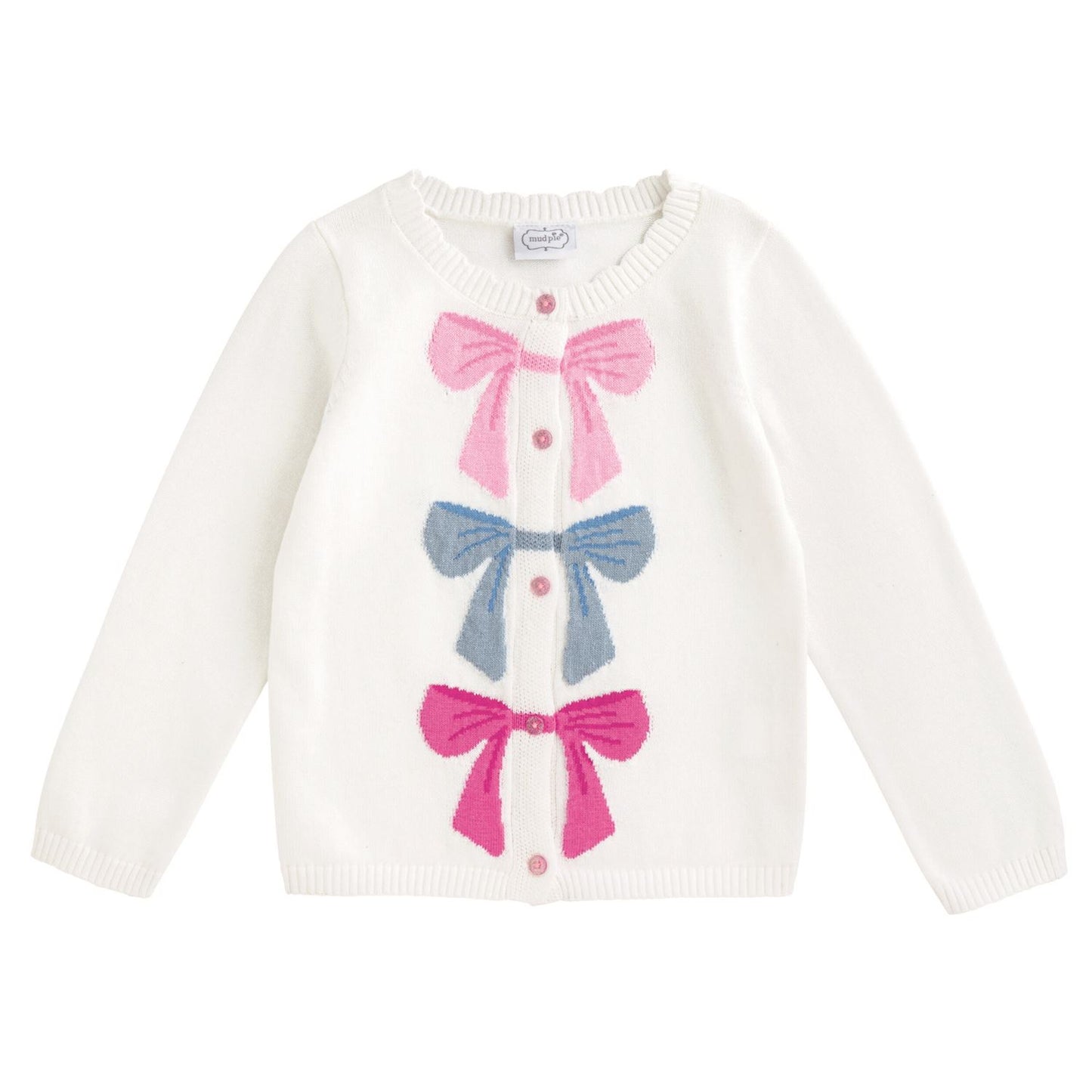 Colorful Bow Cardigan