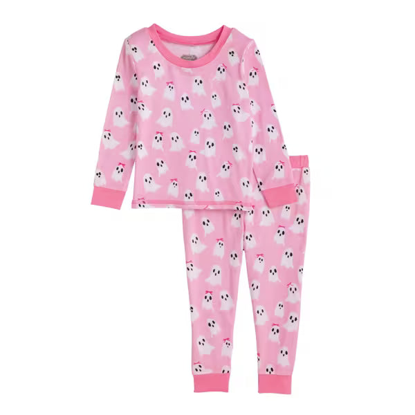 Toddler Pink Ghost Glow Pajama Set