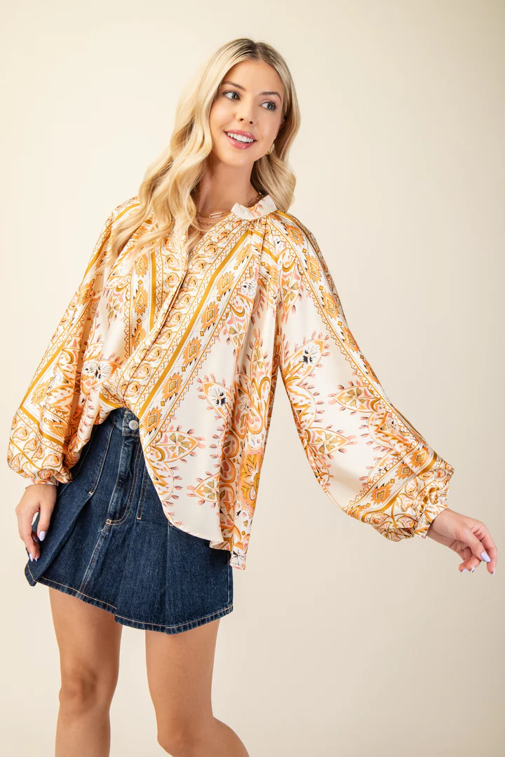 Sunlit Story Blouse