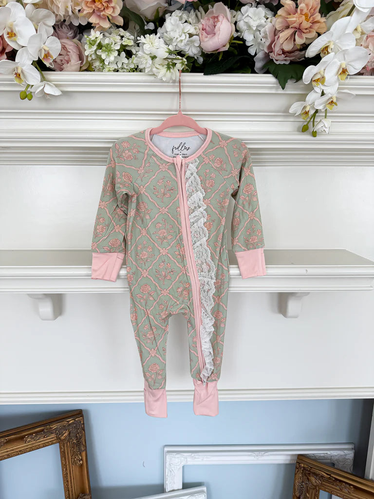 Petite Posies Baby Romper
