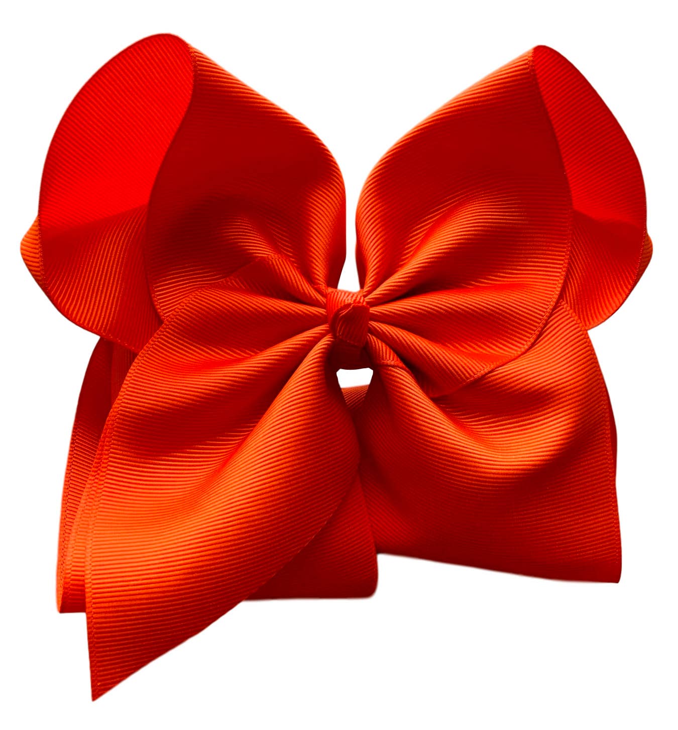 5 inch ( 2 inch width) Fall Solid Grosgrain Bow : Alligator Clip / Colonial Blue / 5 inch