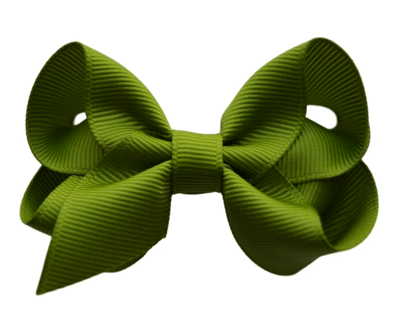 2.5 Solid Grosgrain Bow: Purple / 2.5 Inch