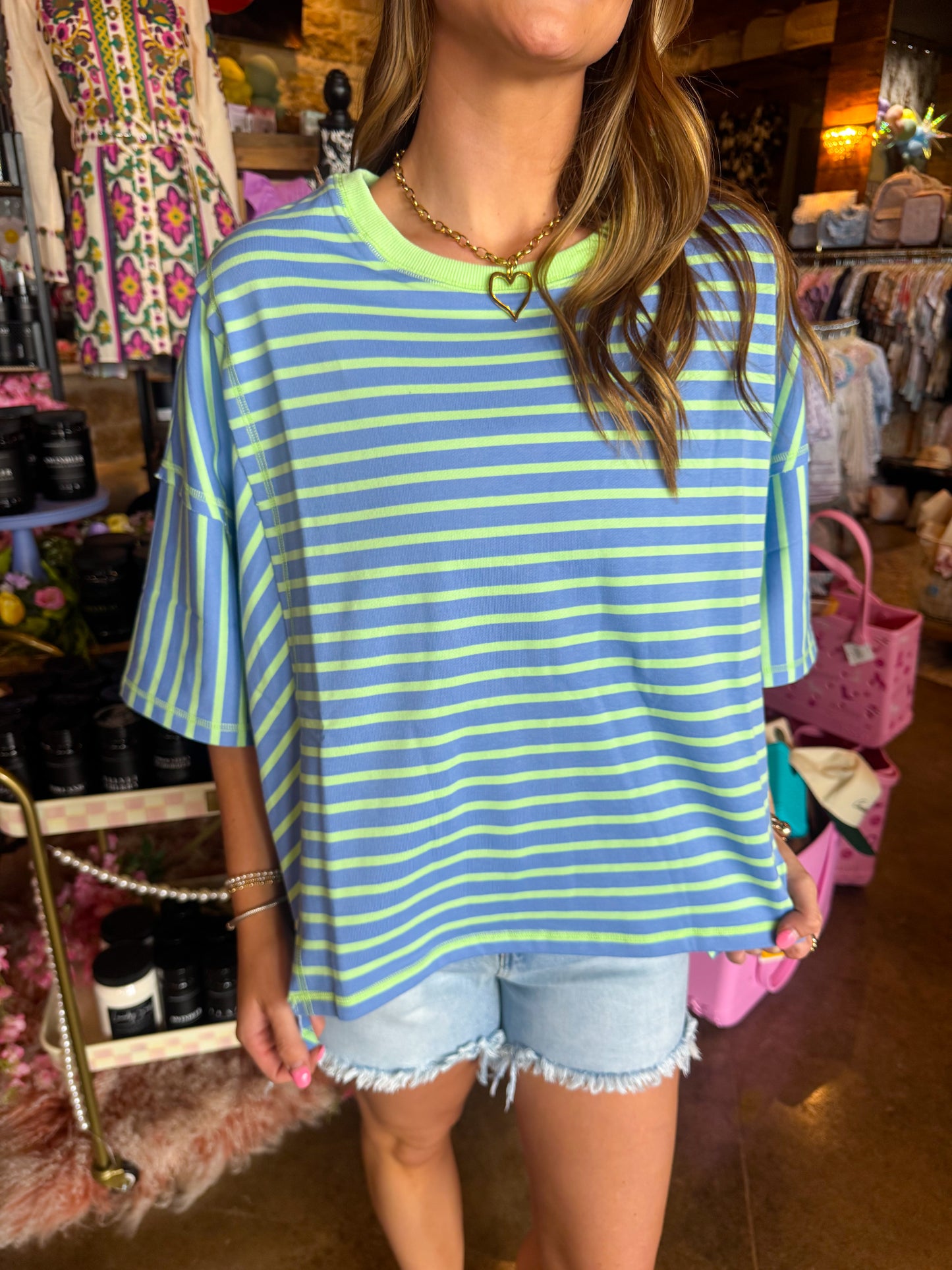 Kelly Stripe Top