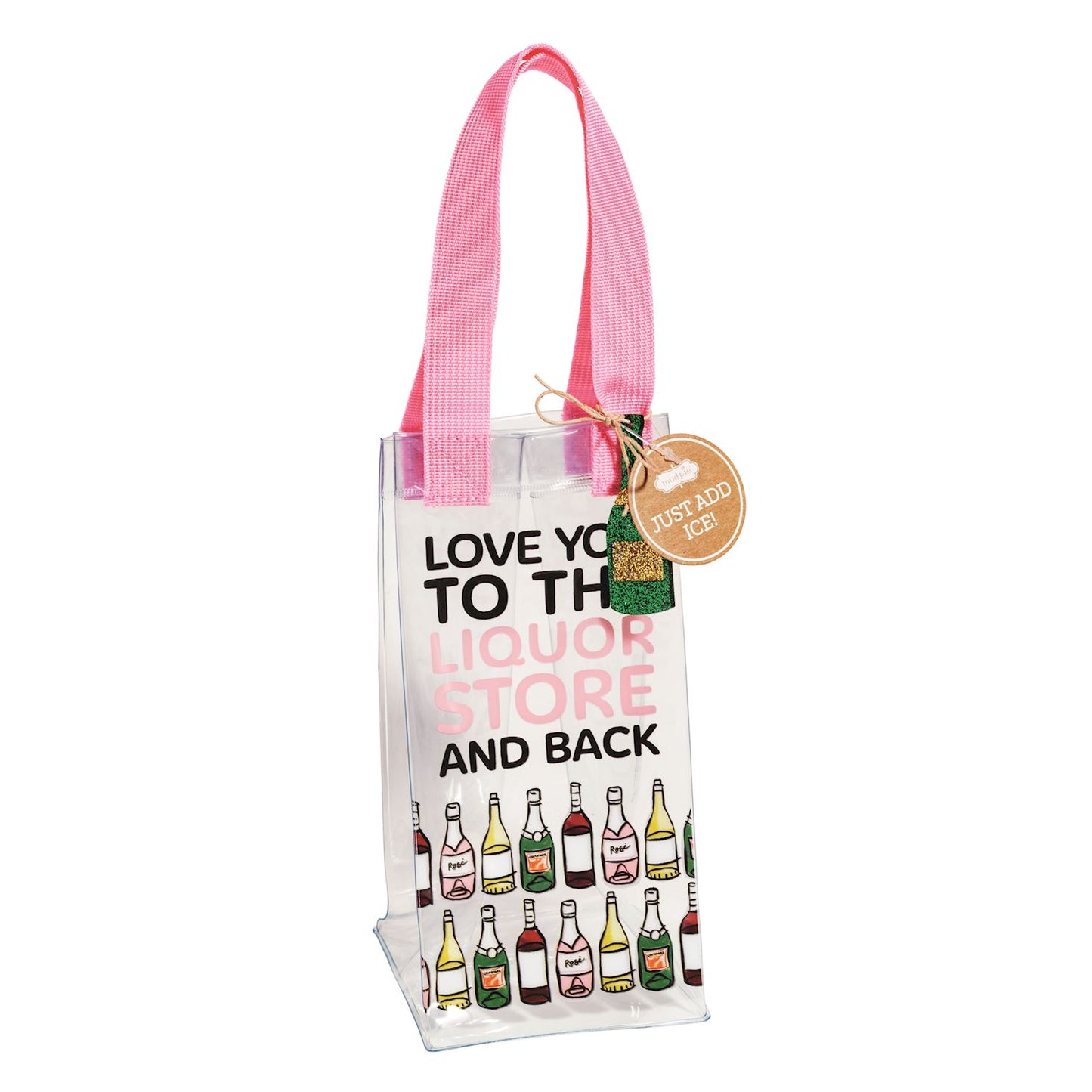 Clear Ice Bottle Carrier