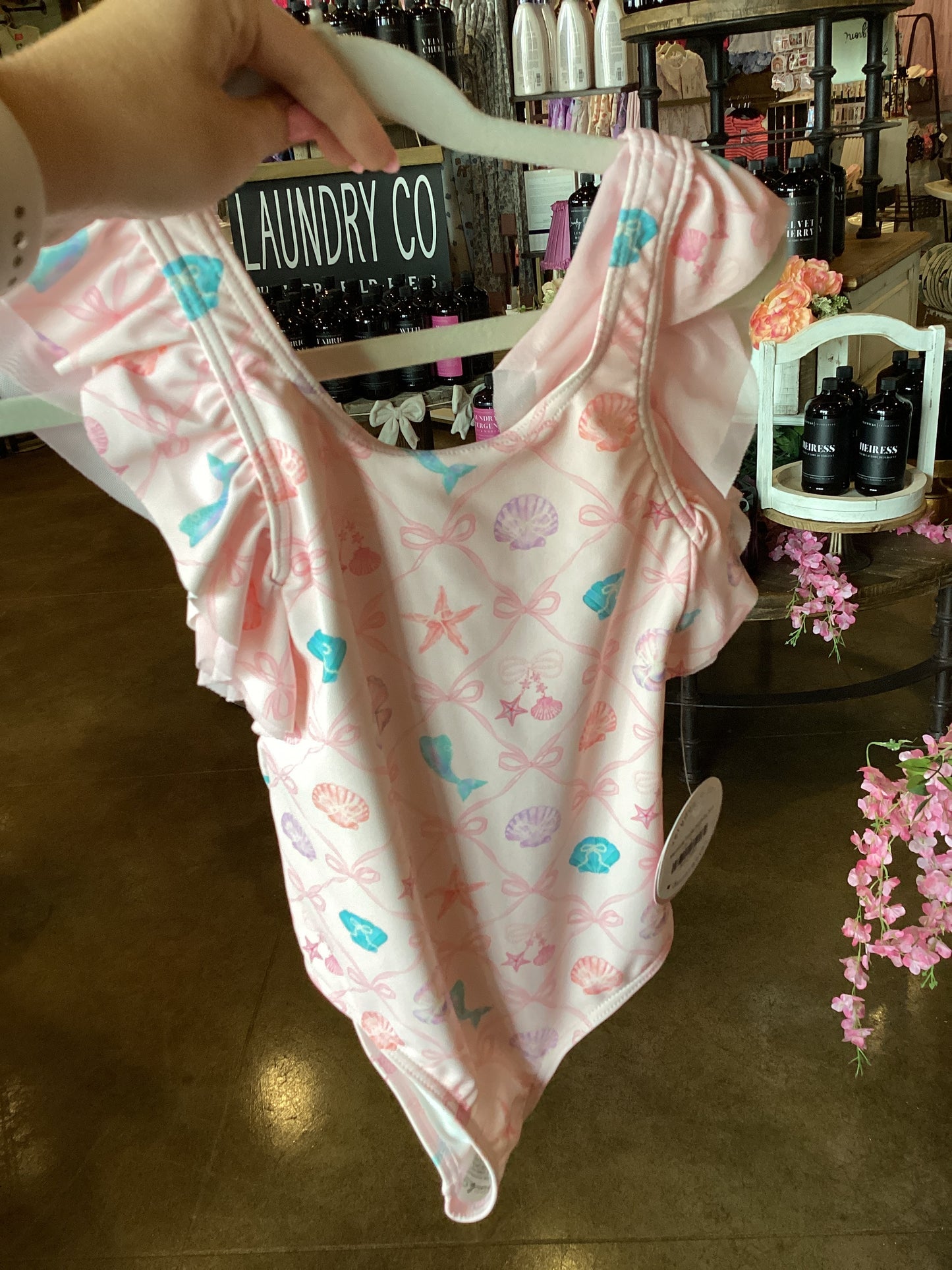 Mermaid Trellis Bathing Suit