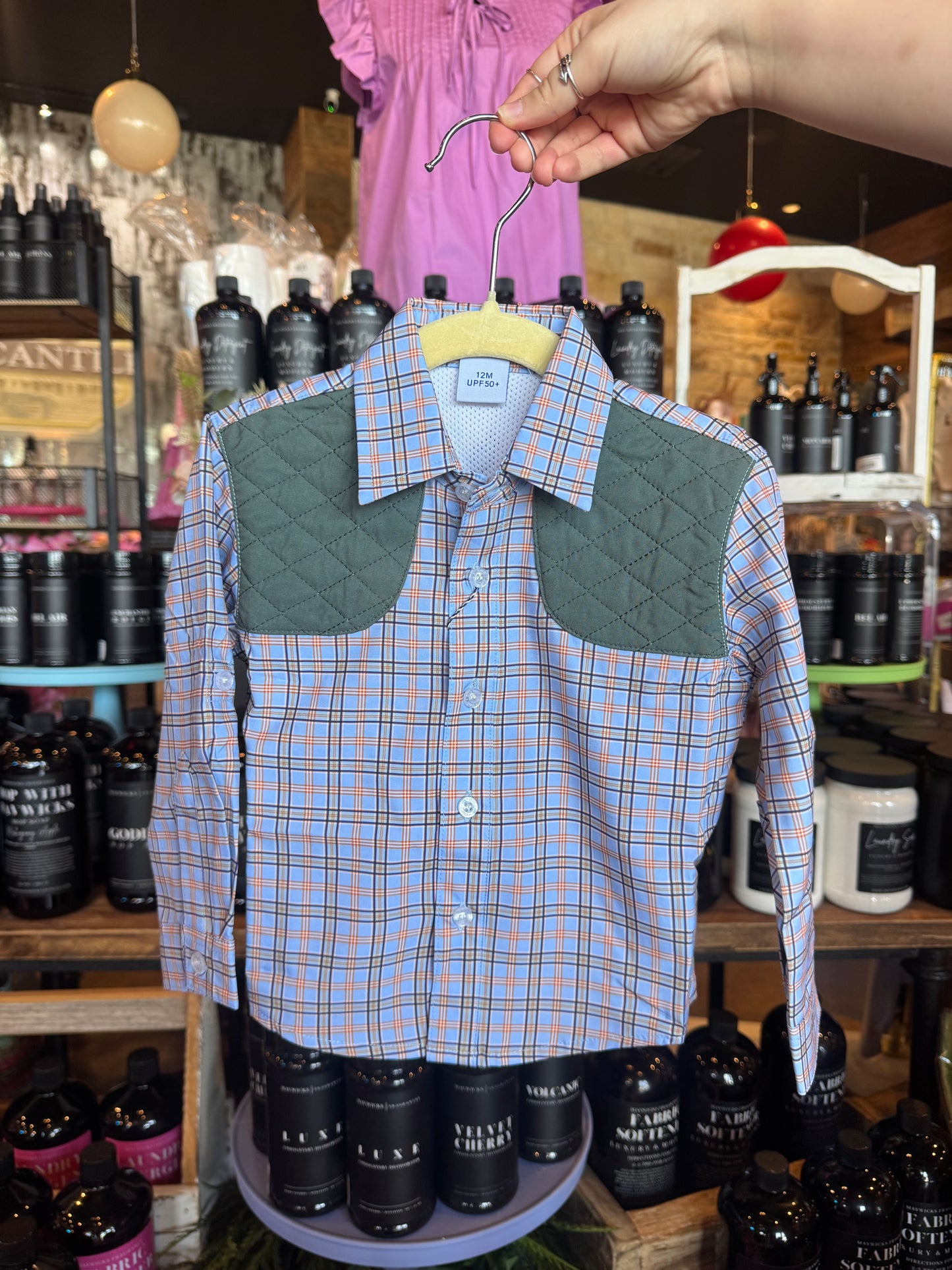 Youth Plaid Long Sleeve