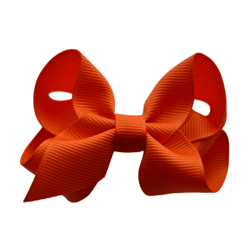 2.5 Solid Grosgrain Bow: Red / 2.5 Inch