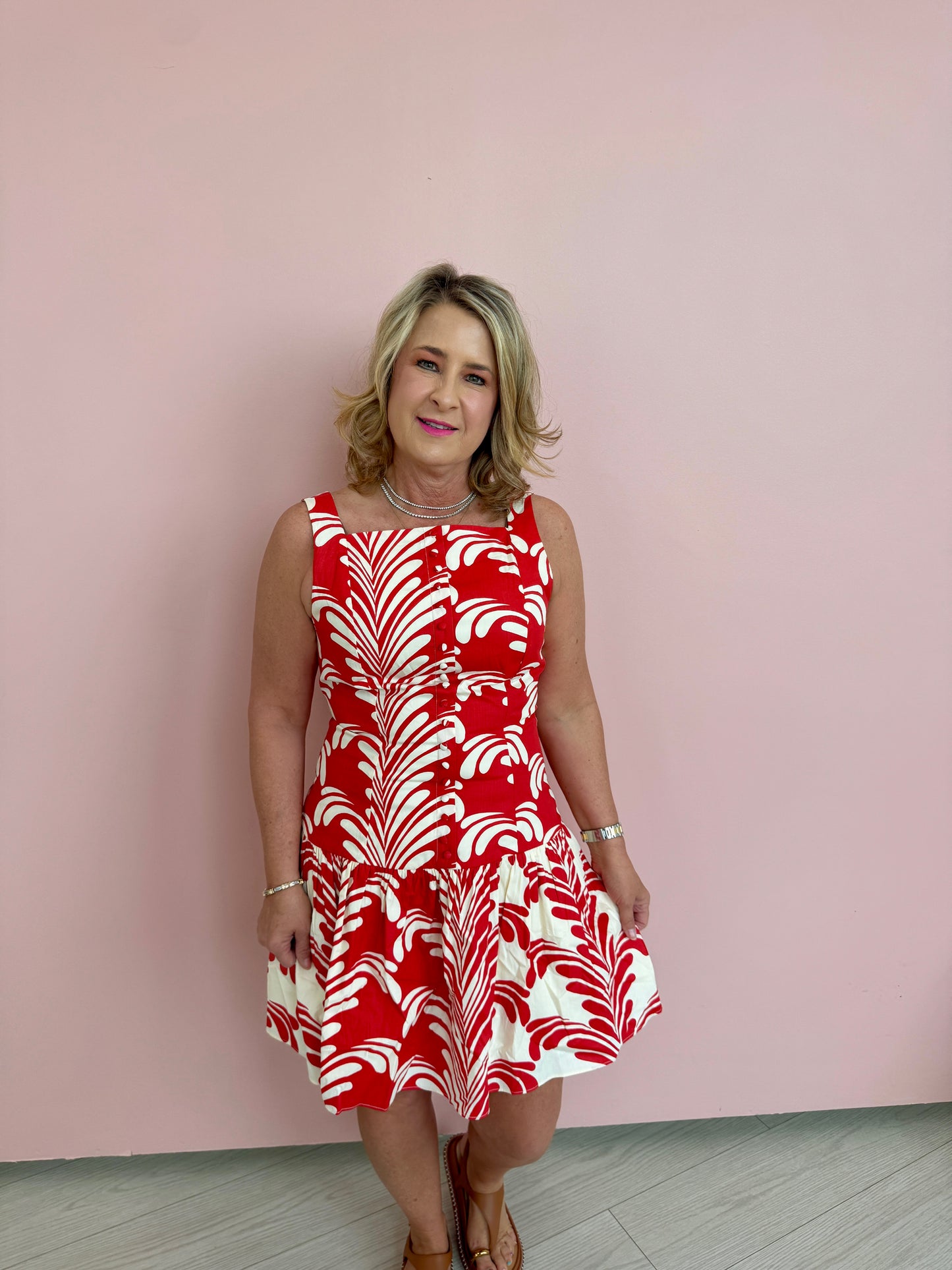 Alexa Flare Mini Dress