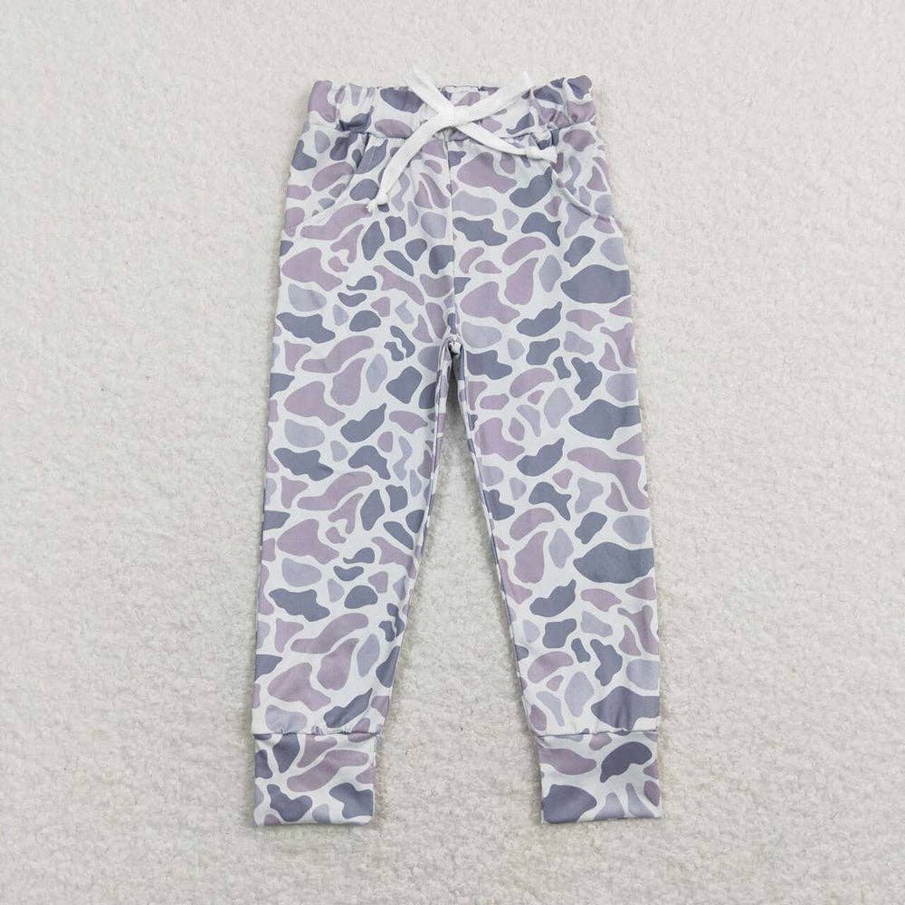 Baby Boys Grey Camo Brother Hunting Spring Summer Clothes Se: 0-3M / Romper