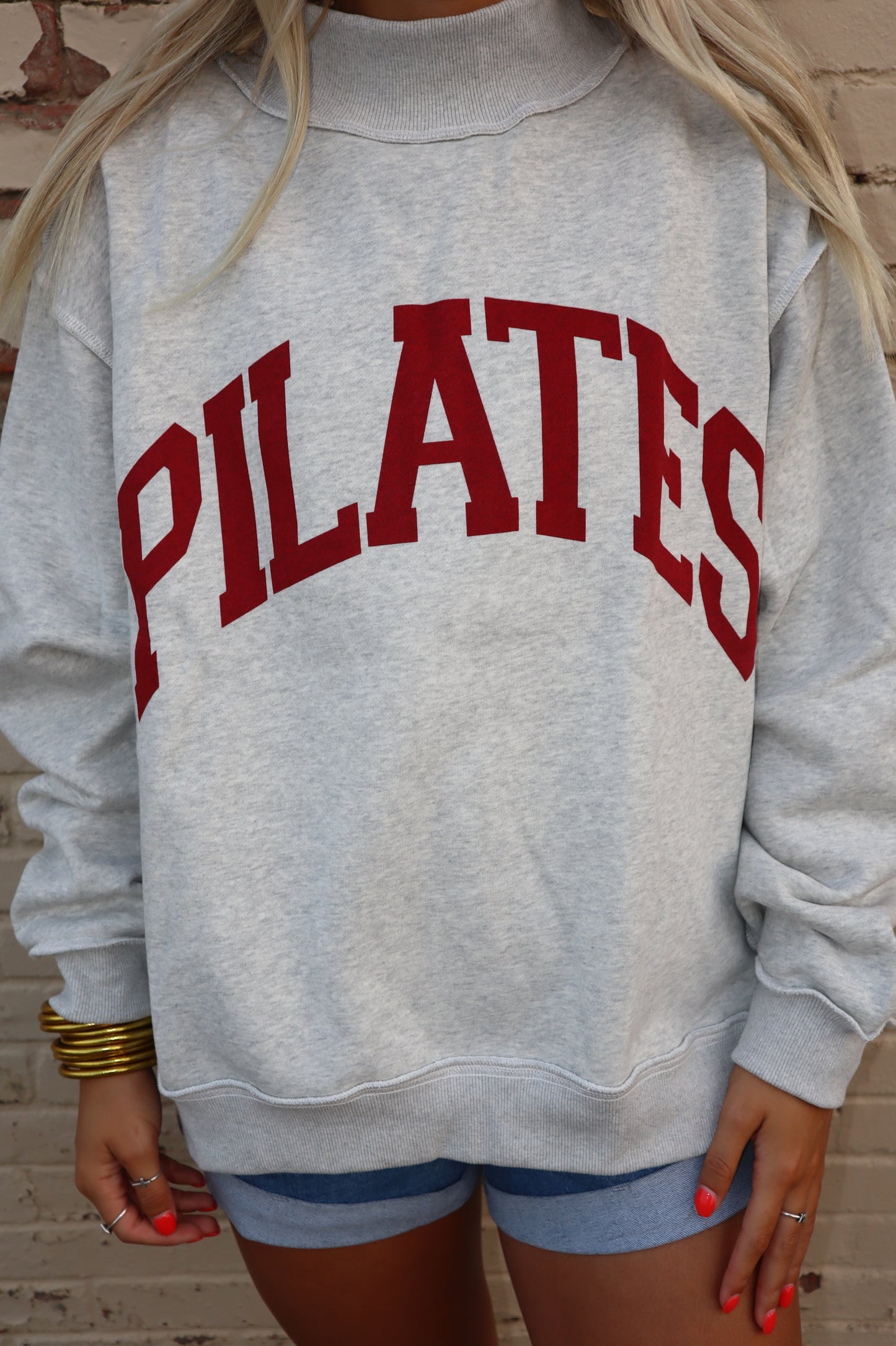 Pilates & Yoga Reversible Mockneck