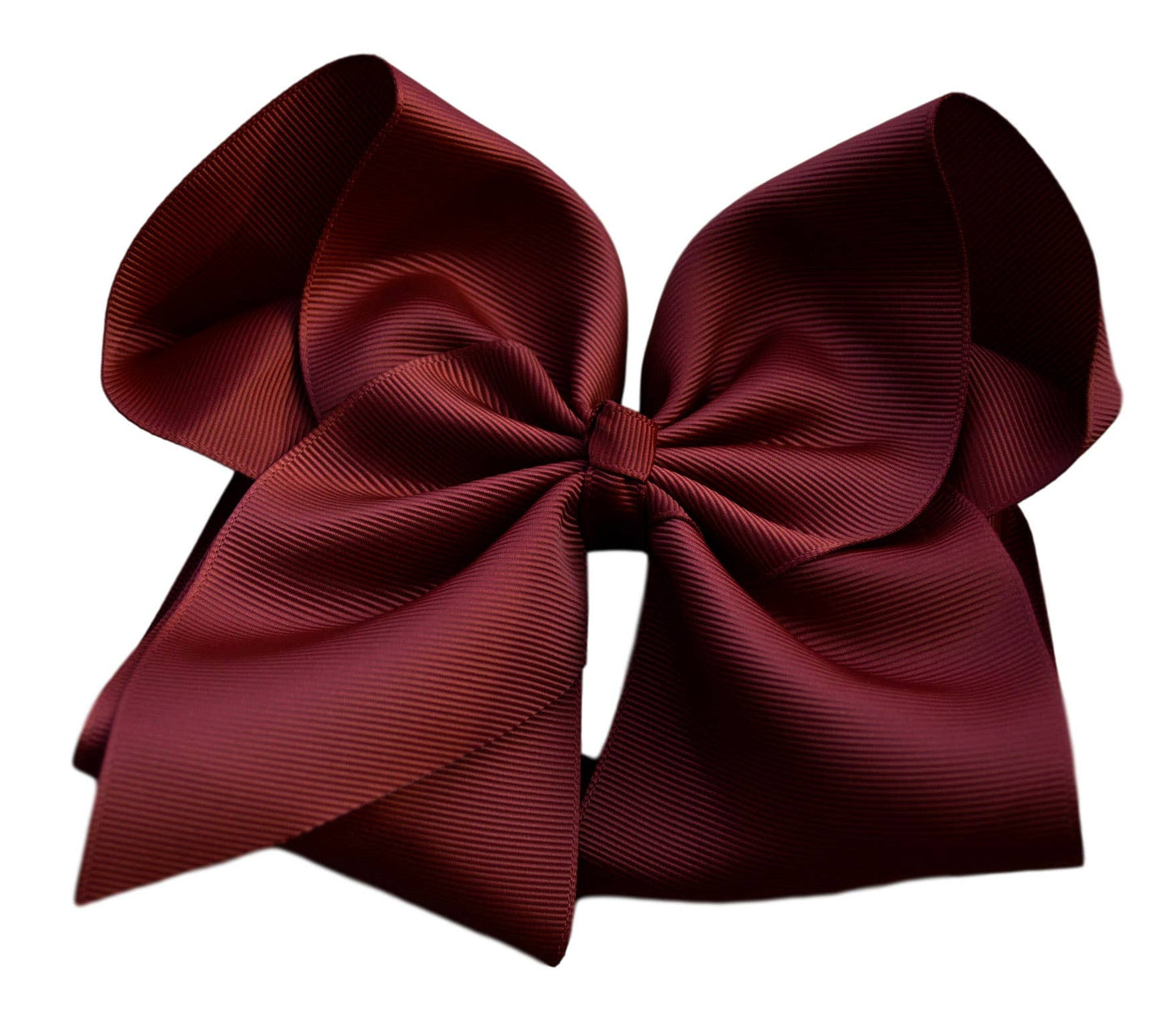 5 inch ( 2 inch width) Fall Solid Grosgrain Bow : Alligator Clip / Autumn Pine / 5 inch