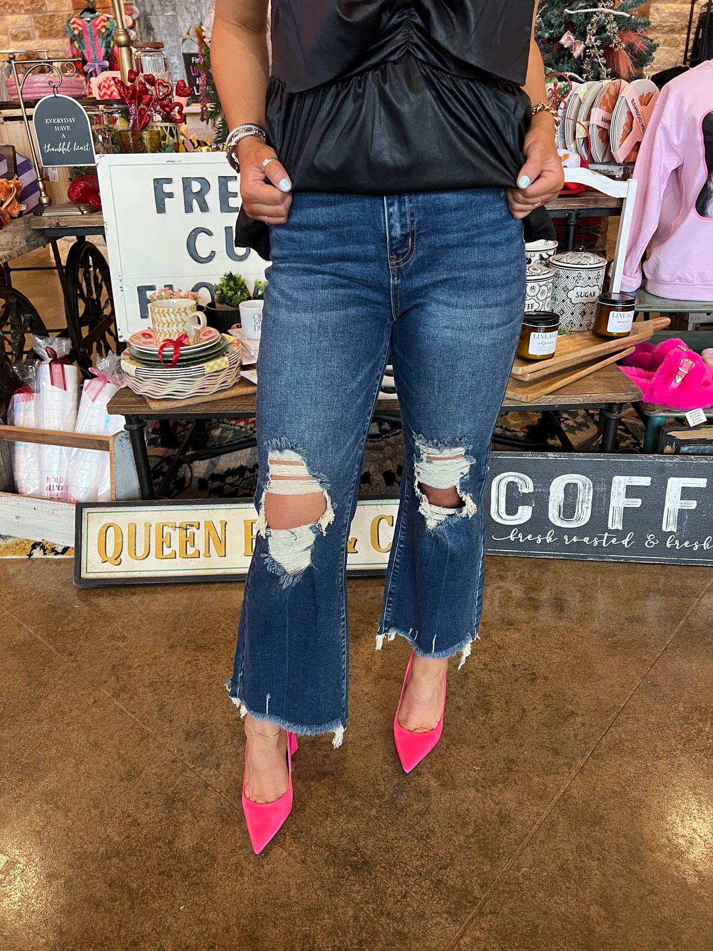 Zen Distressed Denim