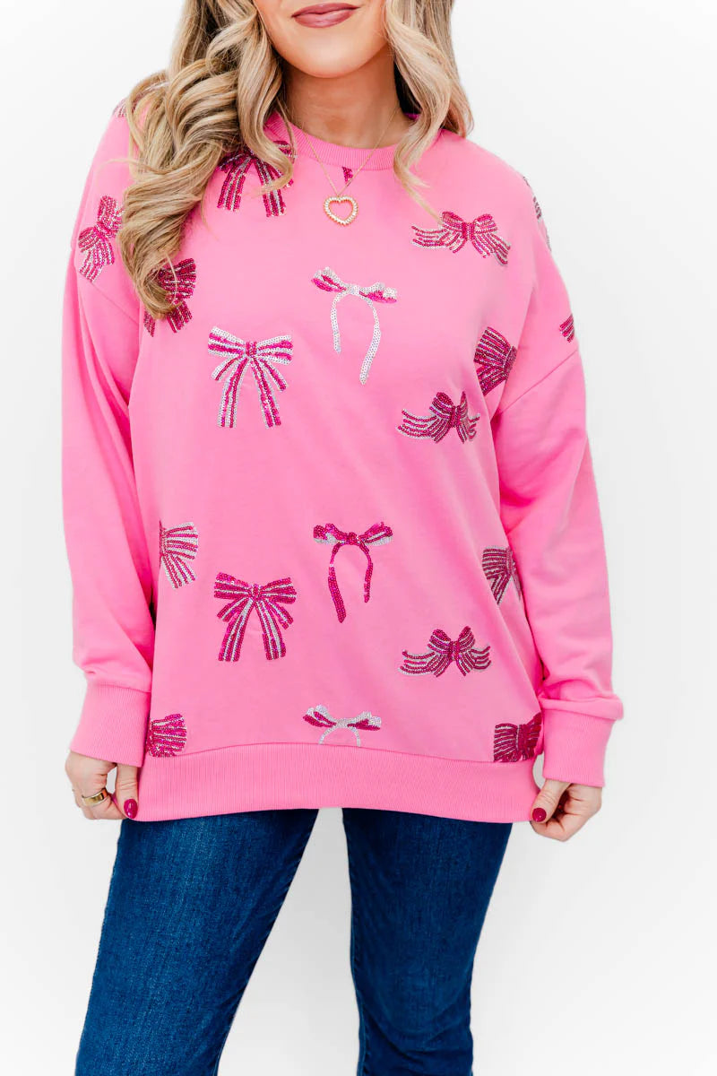 Blushing Bows Top