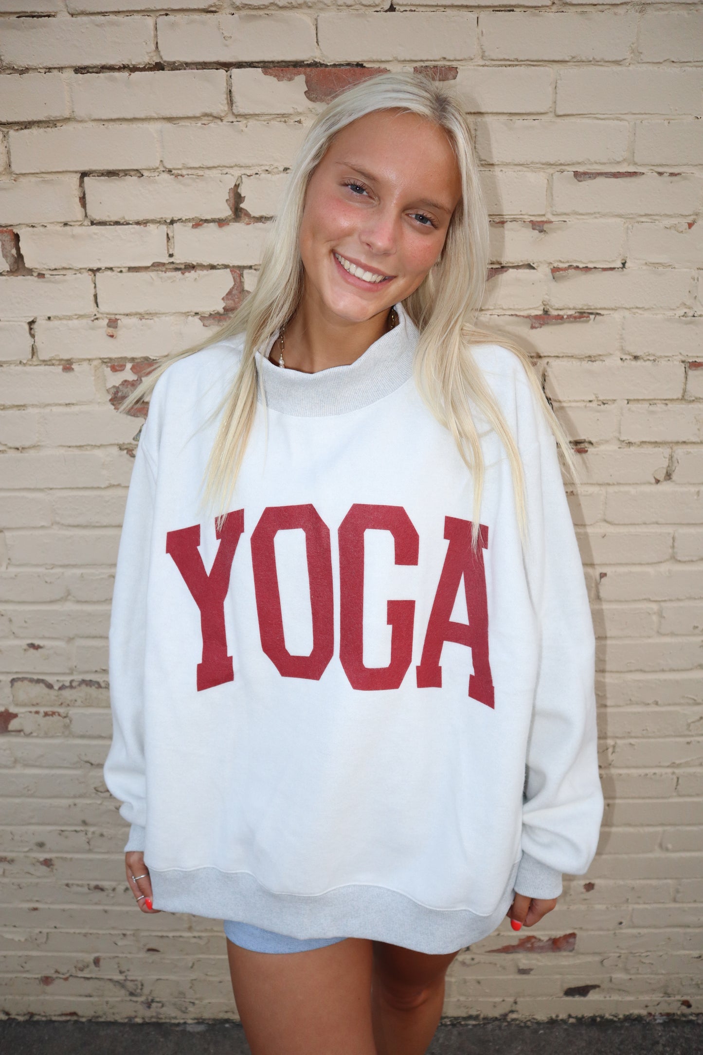Pilates & Yoga Reversible Mockneck