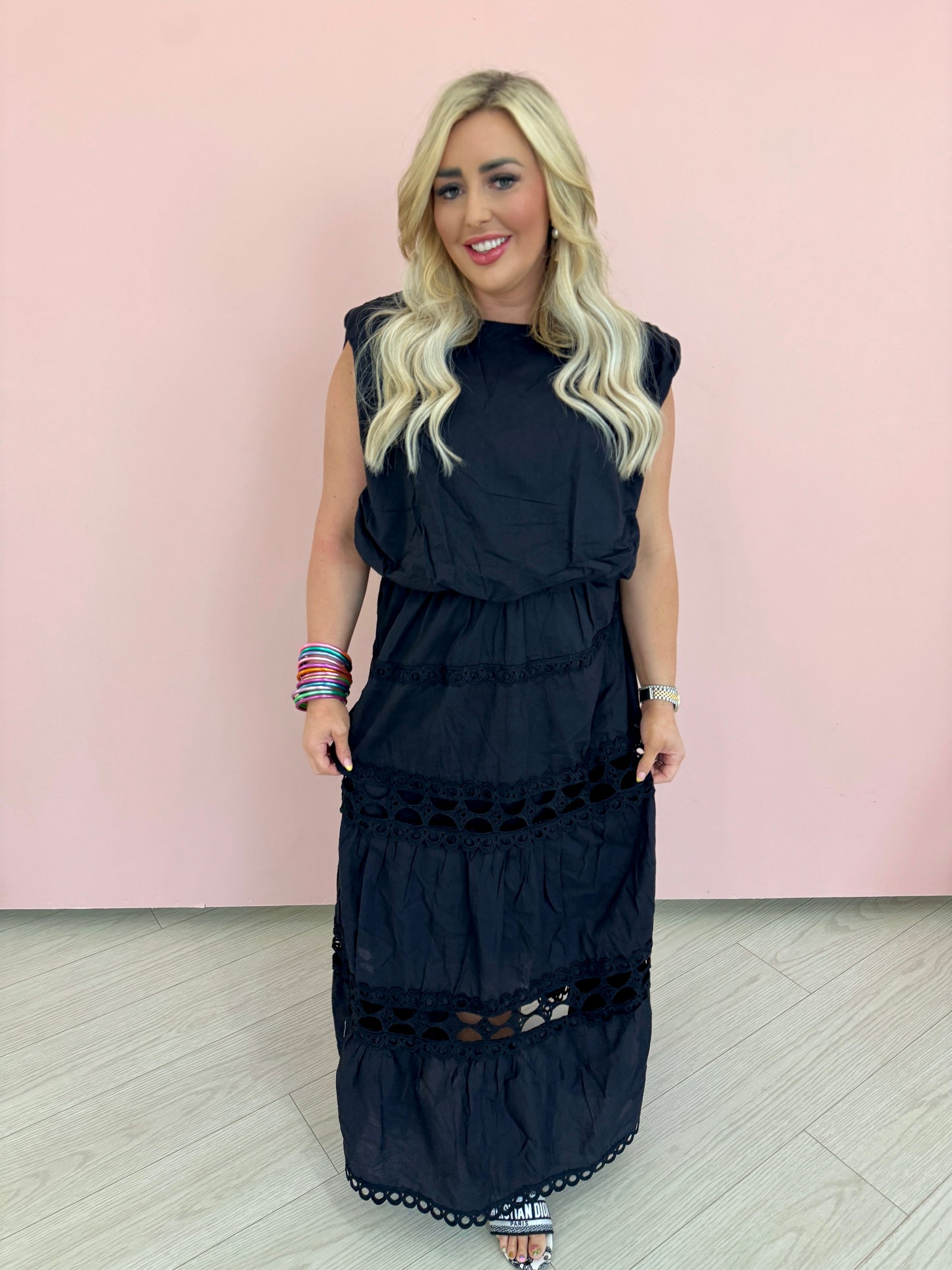 Kori Bubble Lace Dress