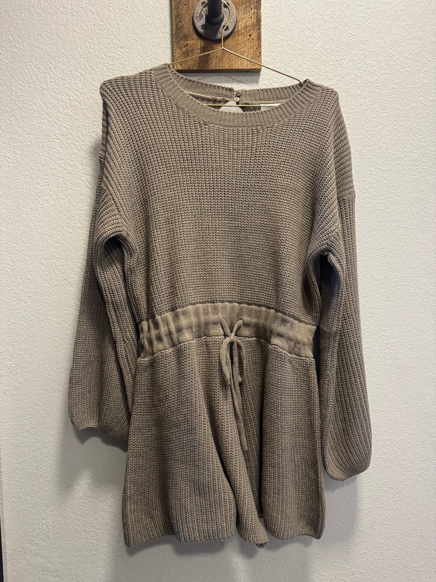 Luren Grid Tweed Romper