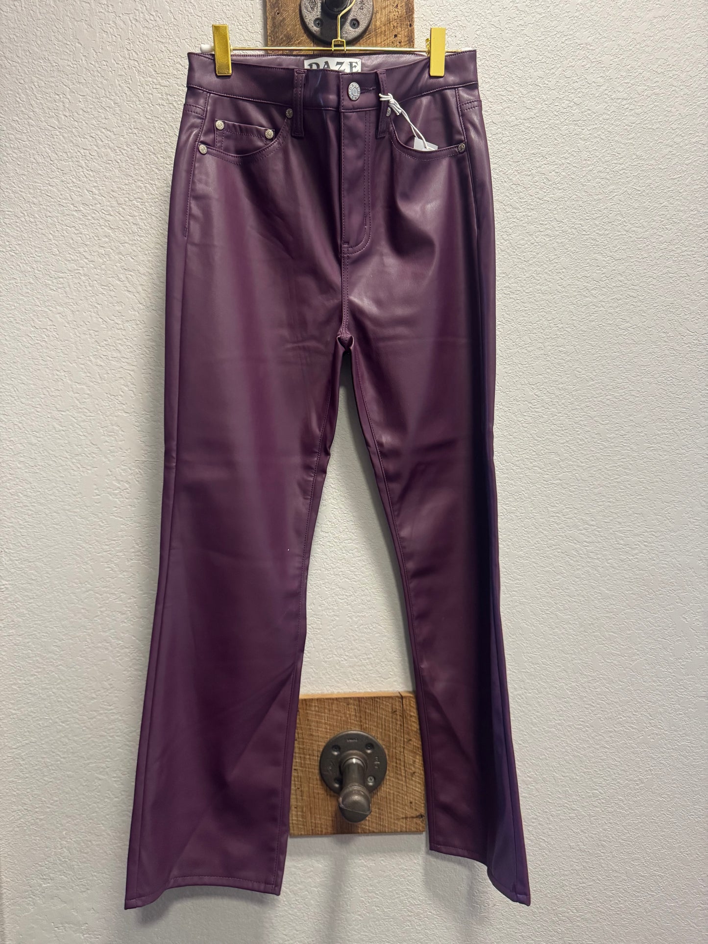 Shy Girl High Rise Crop Flare -Jam