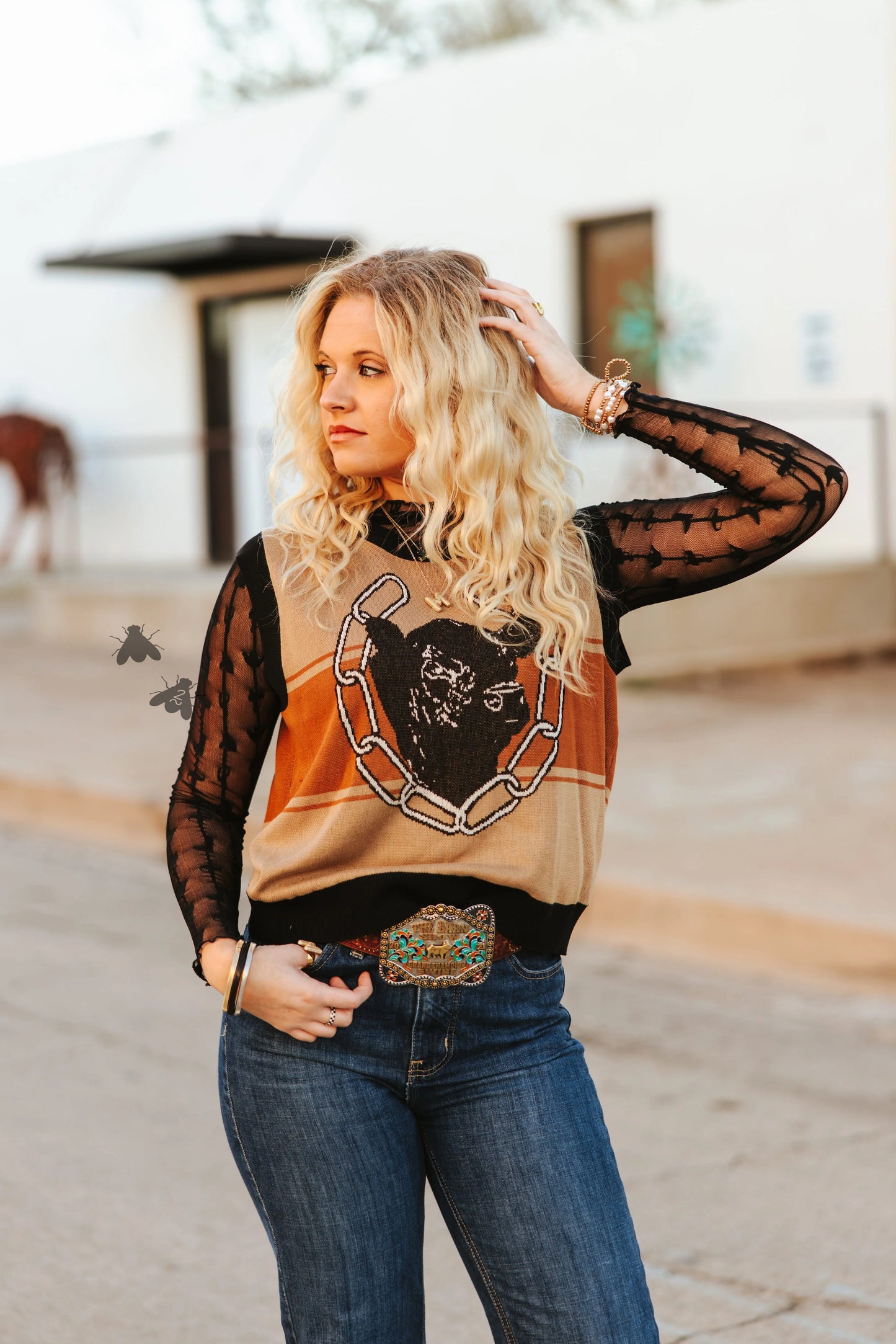 Bull Knit Vest
