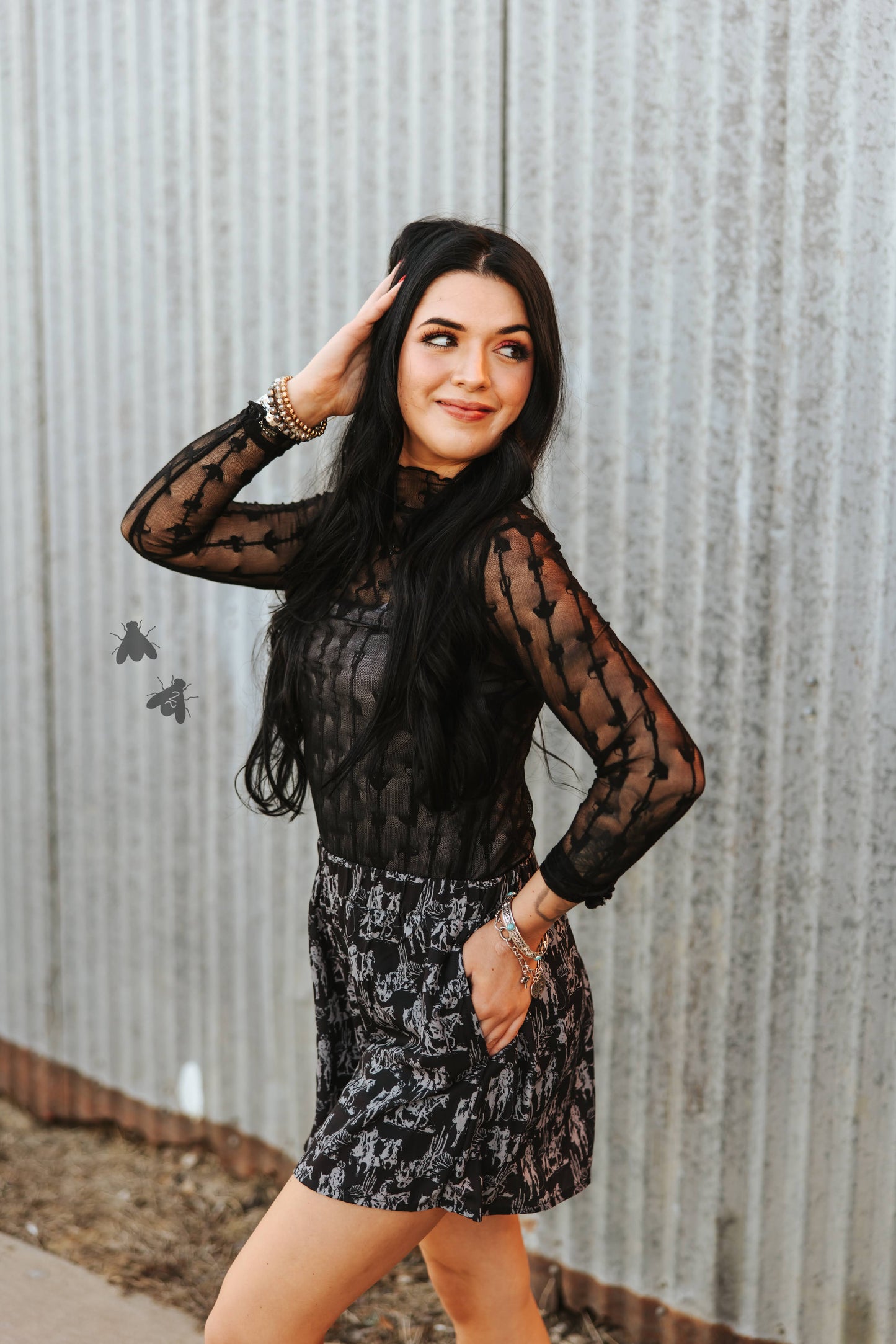 Black Lariat Lace