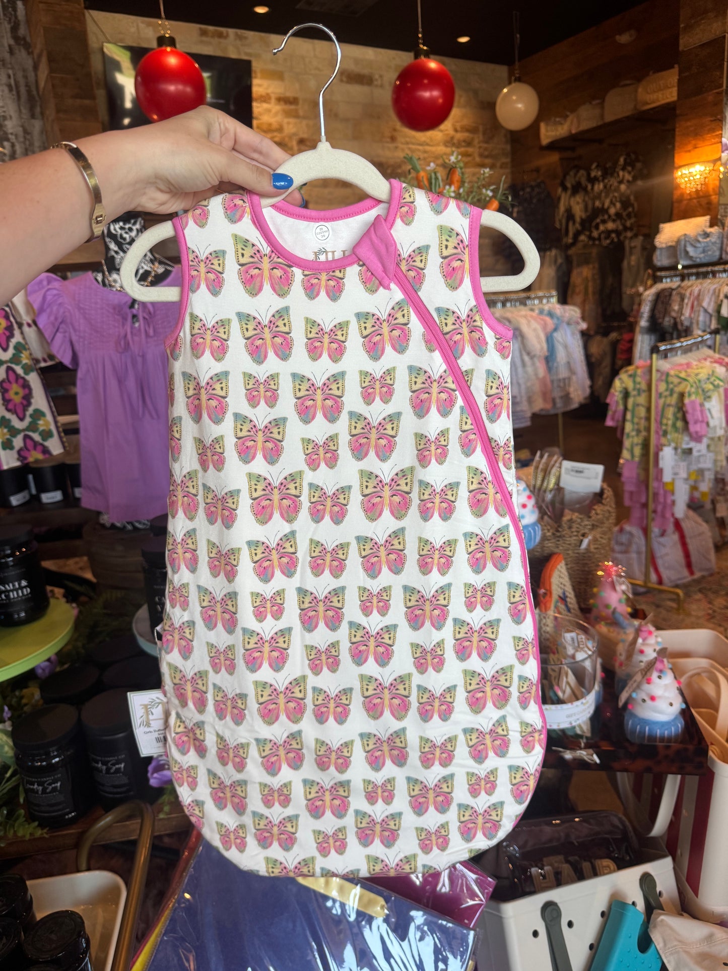 Girls Butterfly Sleep Sack