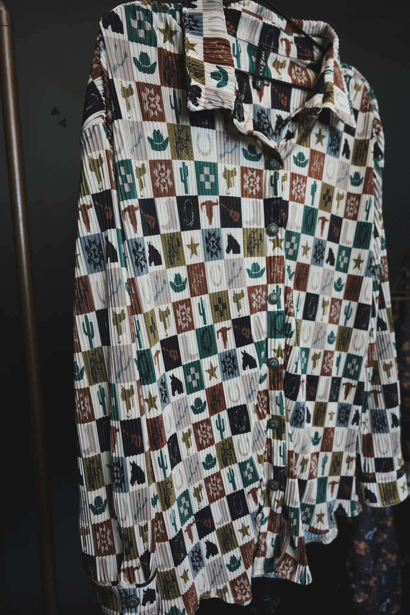 Checkered Button Down