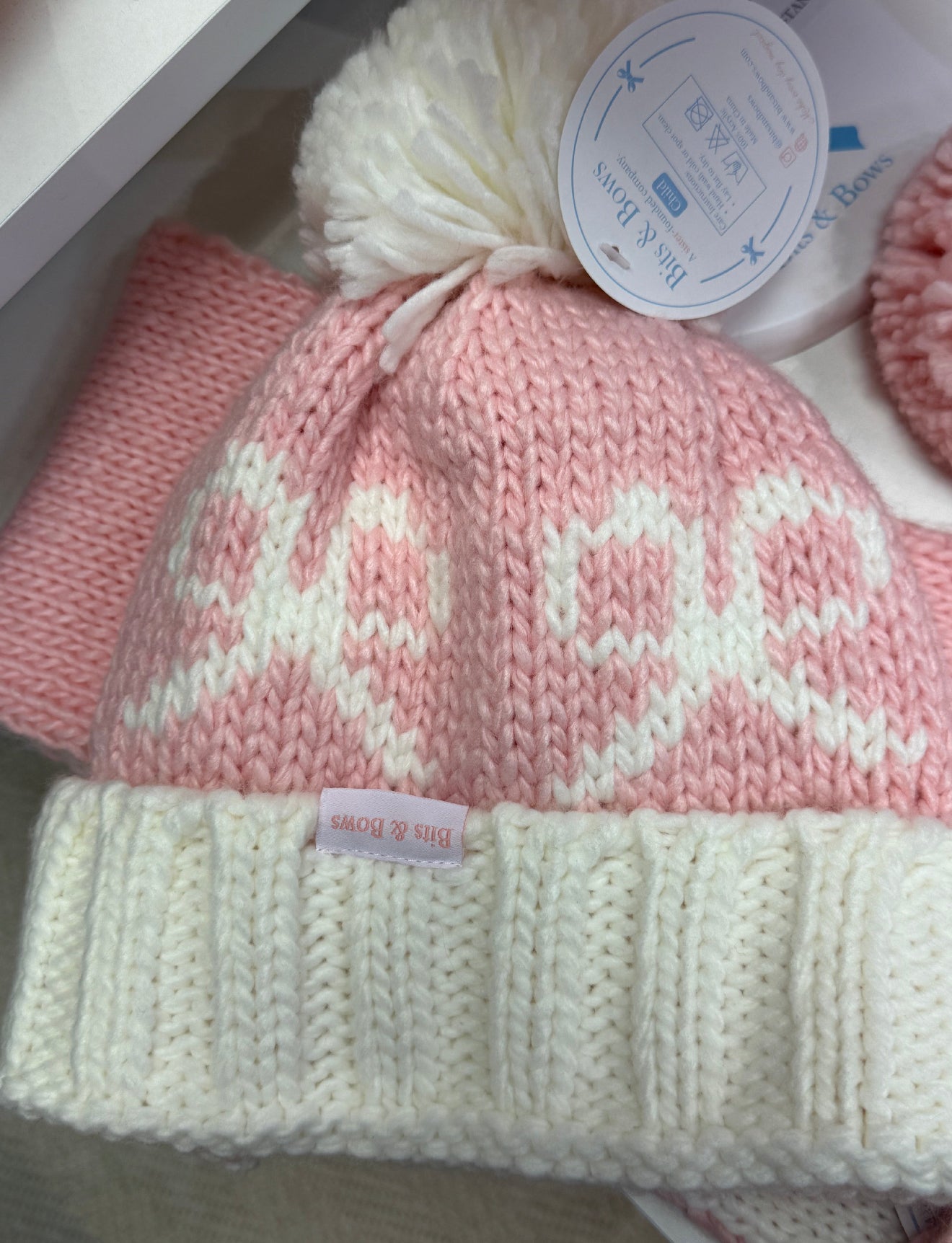 Bow Beanie Bauble Hat