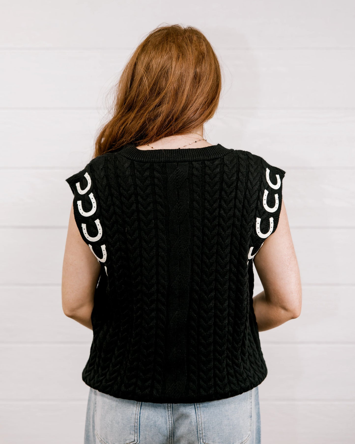 Kodi vest - black horseshoe