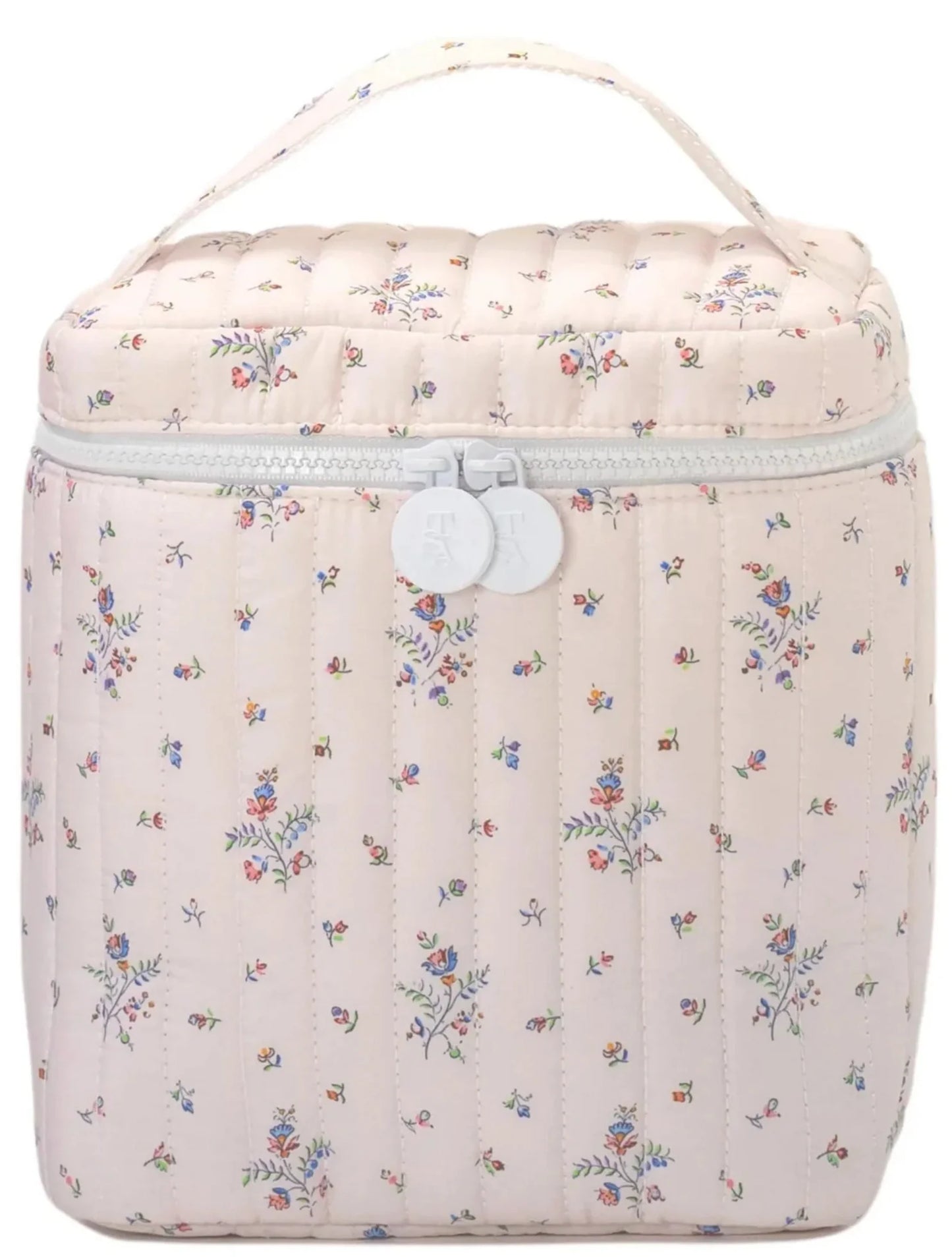 Quilted Go Go Lunch Insulated Bag- Fleurie