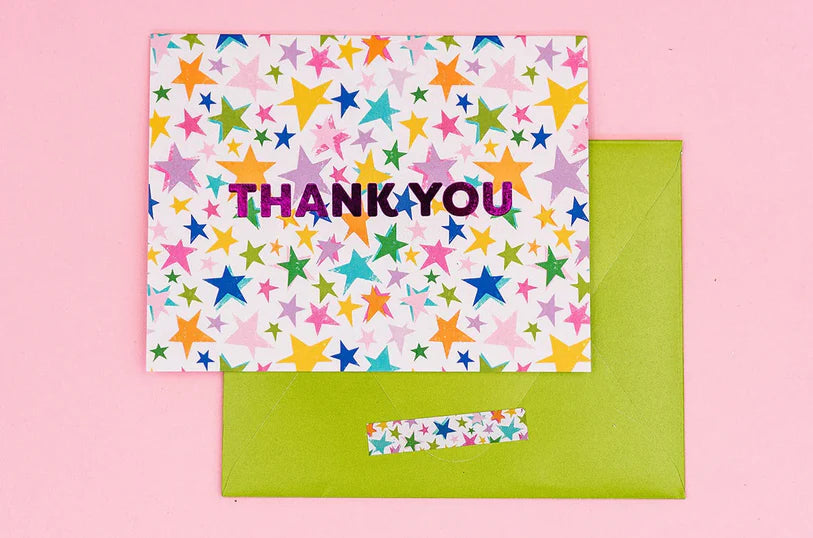Stars Thank You Boxed Notecards
