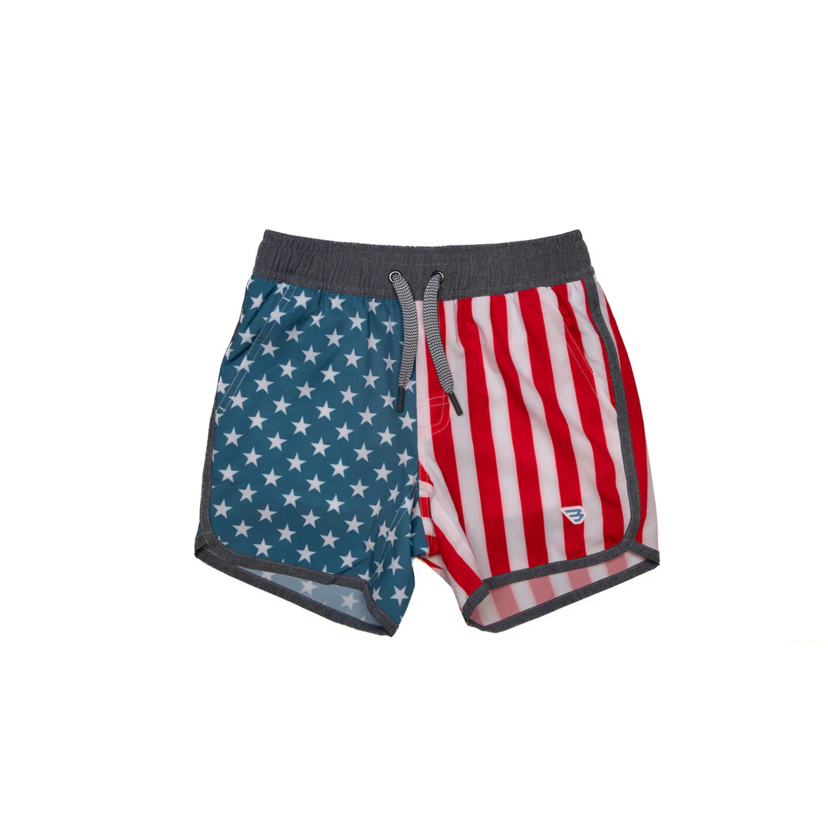 Youth swim trunk - throwback USA