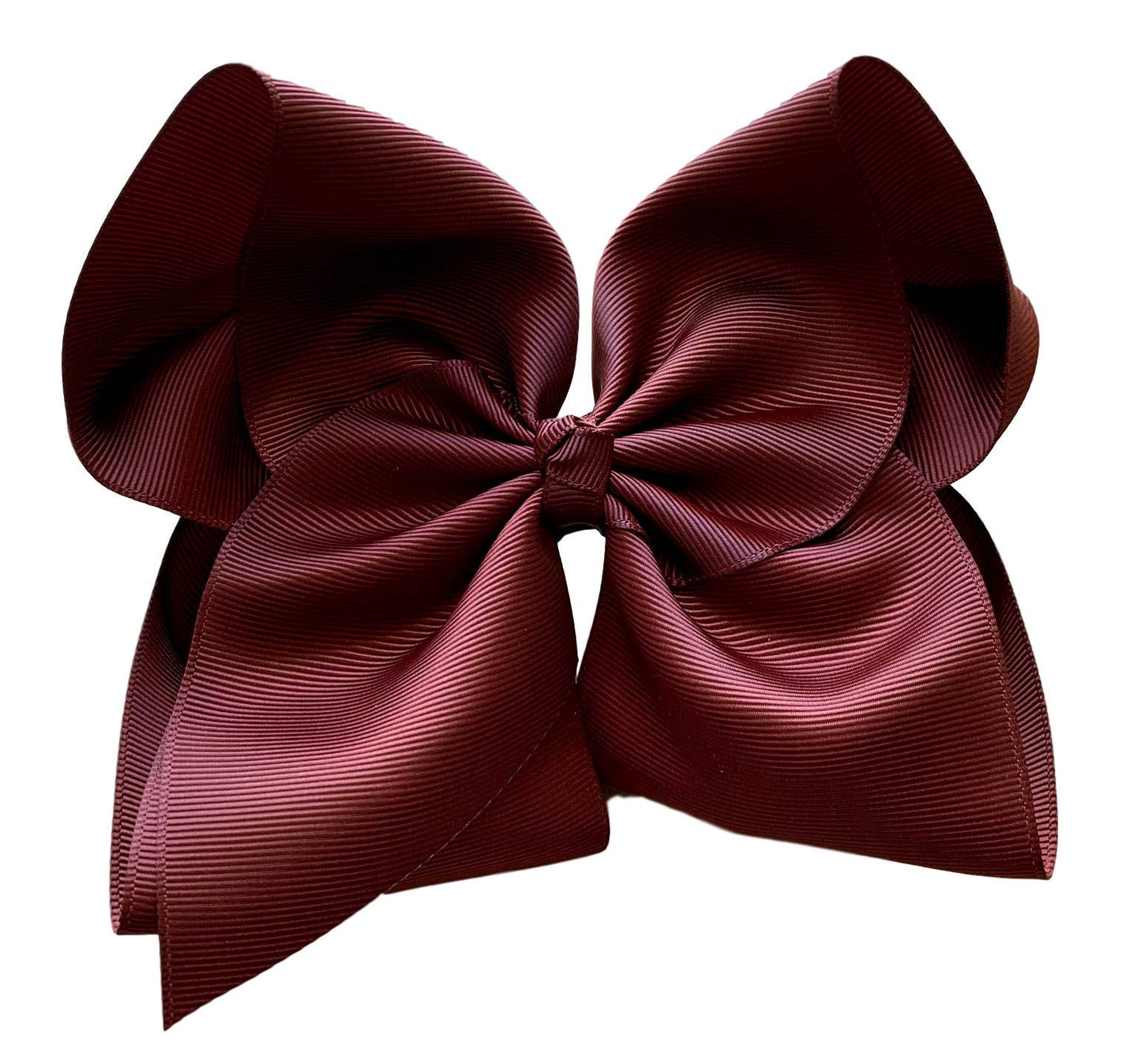 5 inch ( 2 inch width) Fall Solid Grosgrain Bow : Alligator Clip / Autumn Pine / 5 inch