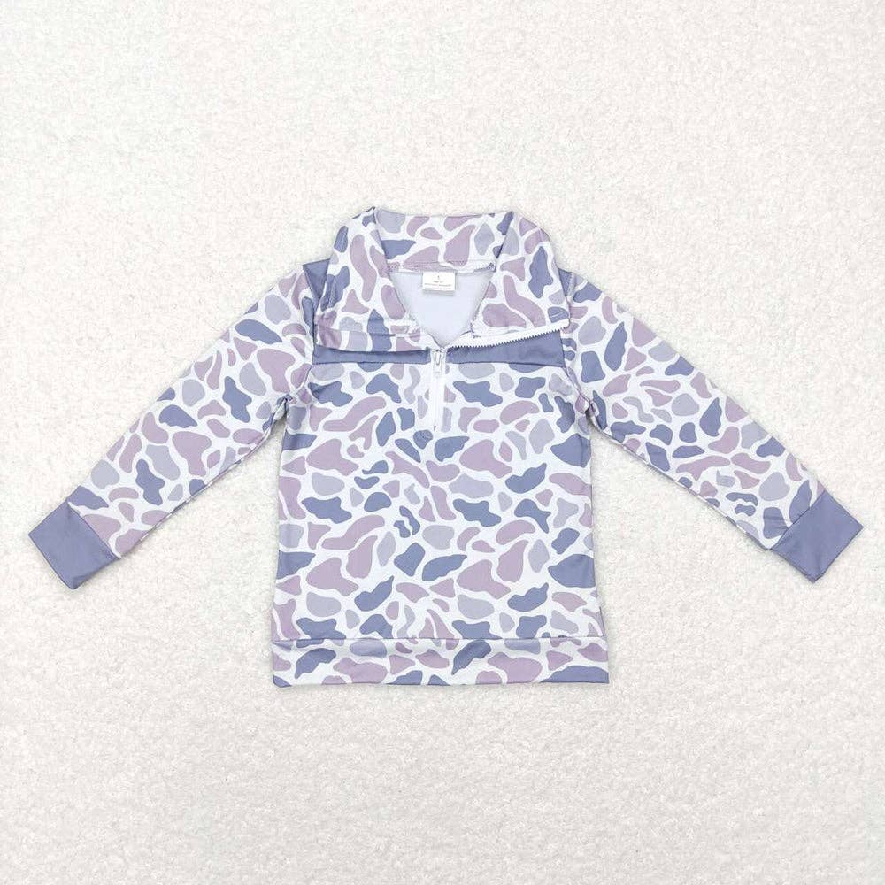 Baby Boys Grey Camo Brother Hunting Spring Summer Clothes Se: 0-3M / Romper