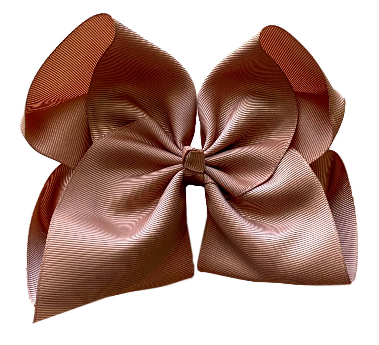 5 inch ( 2 inch width) Fall Solid Grosgrain Bow : Alligator Clip / Colonial Blue / 5 inch