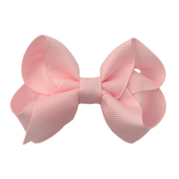 2.5 Solid Grosgrain Bow: Purple / 2.5 Inch