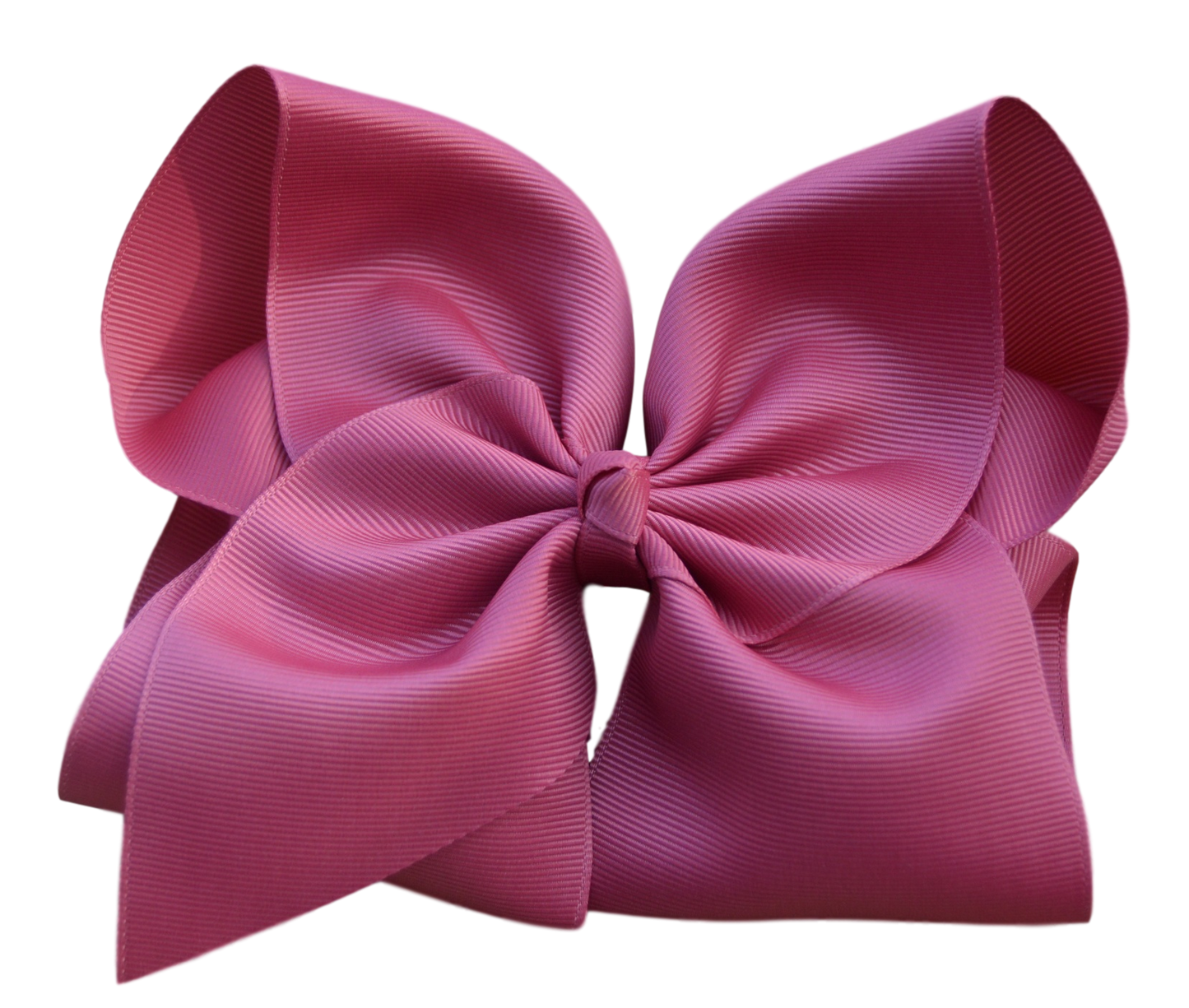5 inch ( 2 inch width) Fall Solid Grosgrain Bow : Alligator Clip / Candlelight / 5 inch