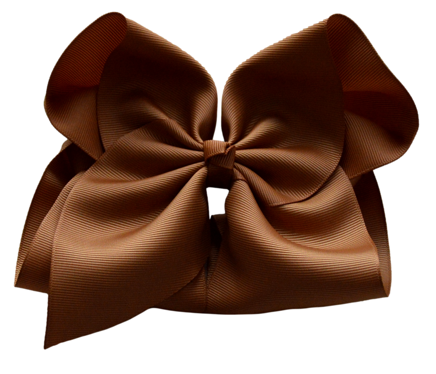 5 inch ( 2 inch width) Fall Solid Grosgrain Bow : Alligator Clip / Autumn Pine / 5 inch