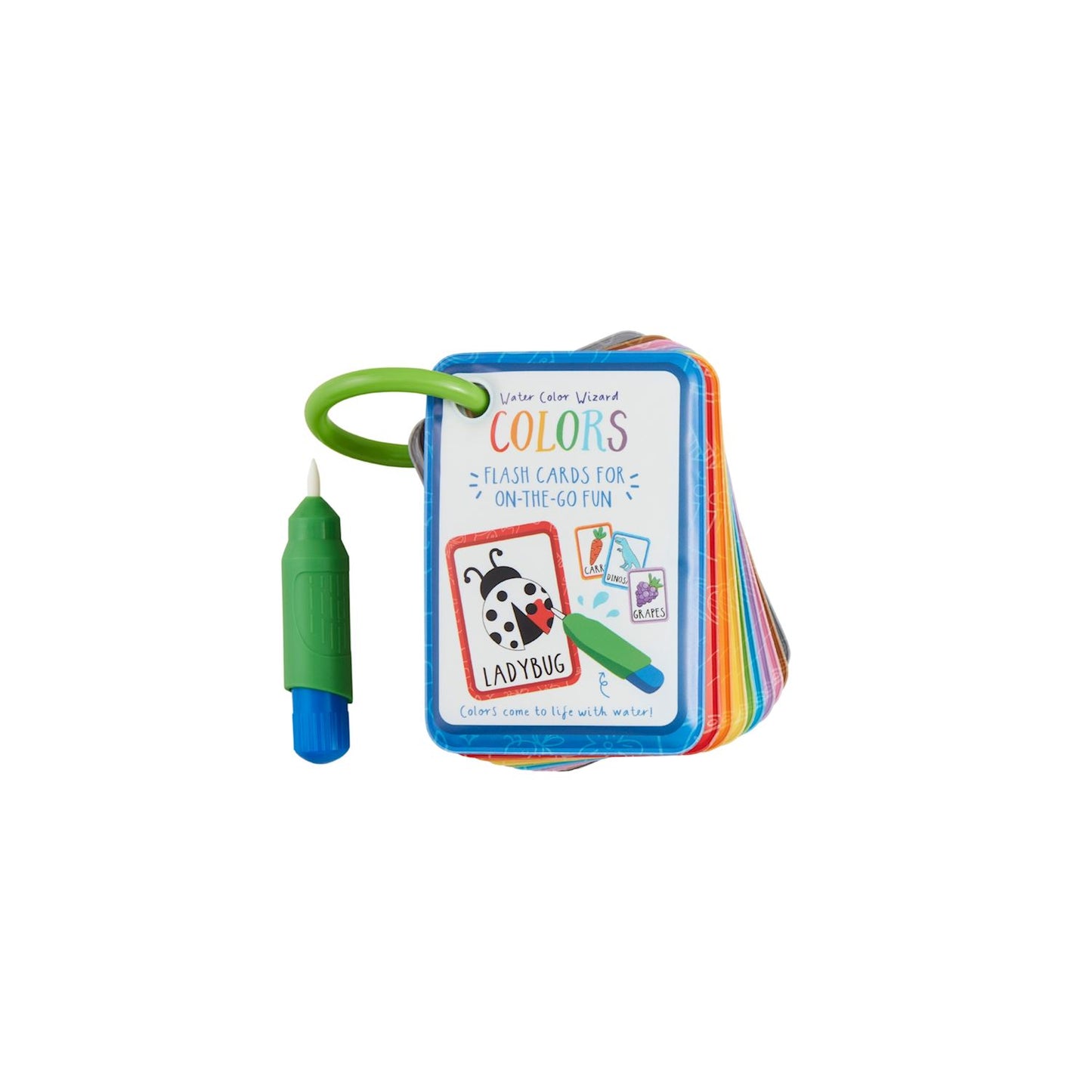 Colors Water Flash Cards