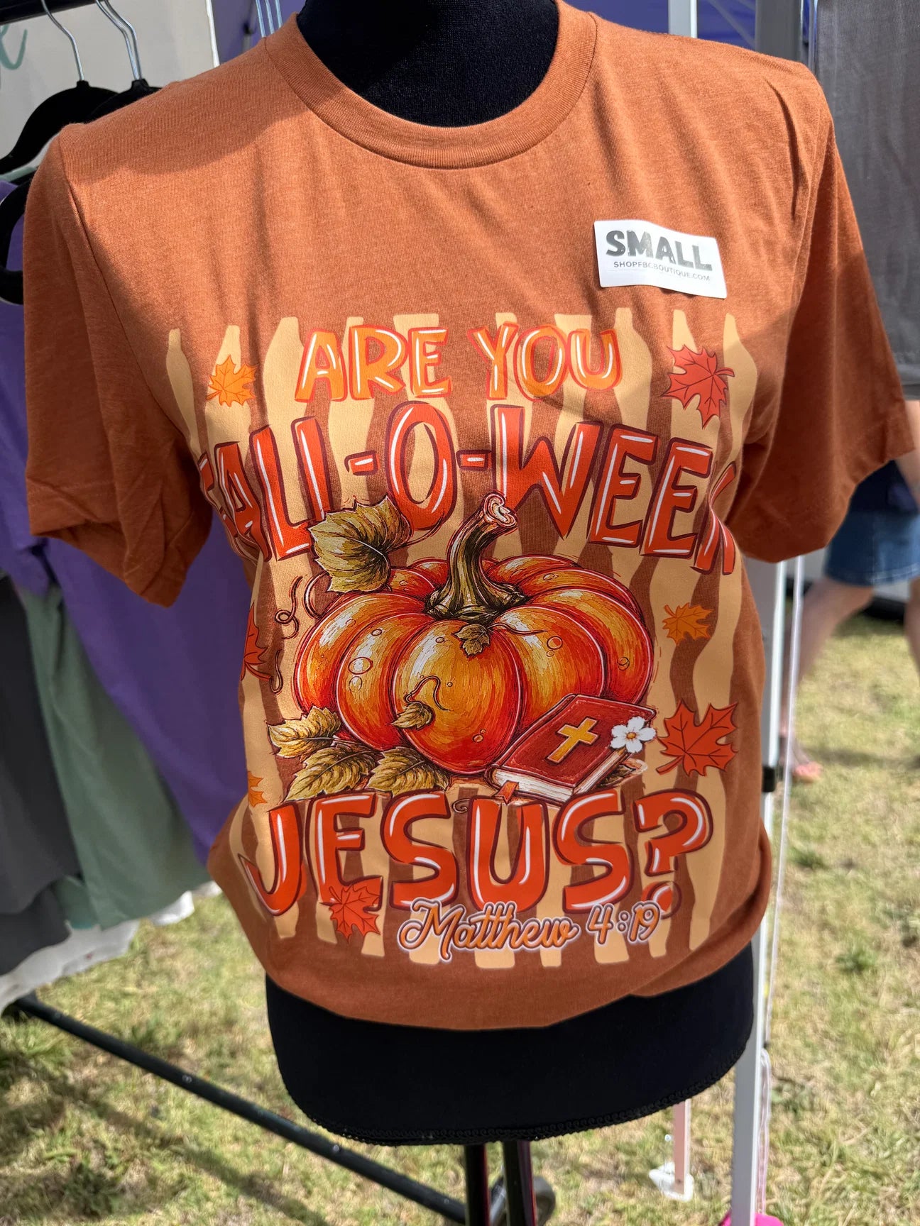 Are You Foll-O-Ween Jesus Fall Graphic Tee