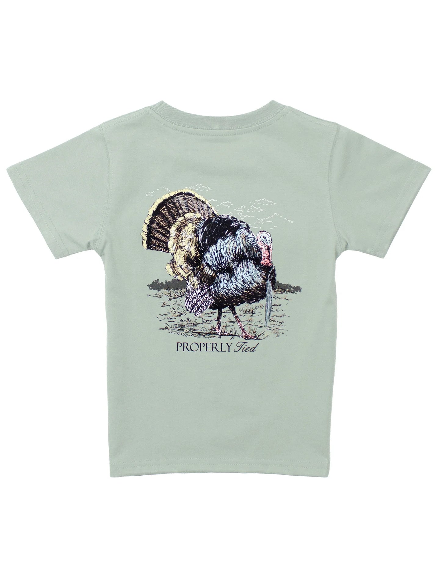 Boys Gobbler SS Chrome Grey