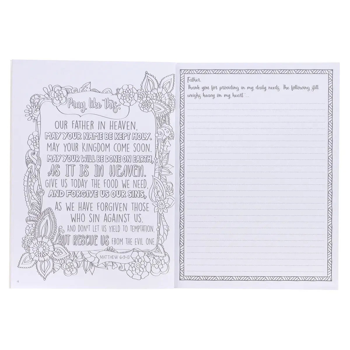 My Coloring Prayer Journal