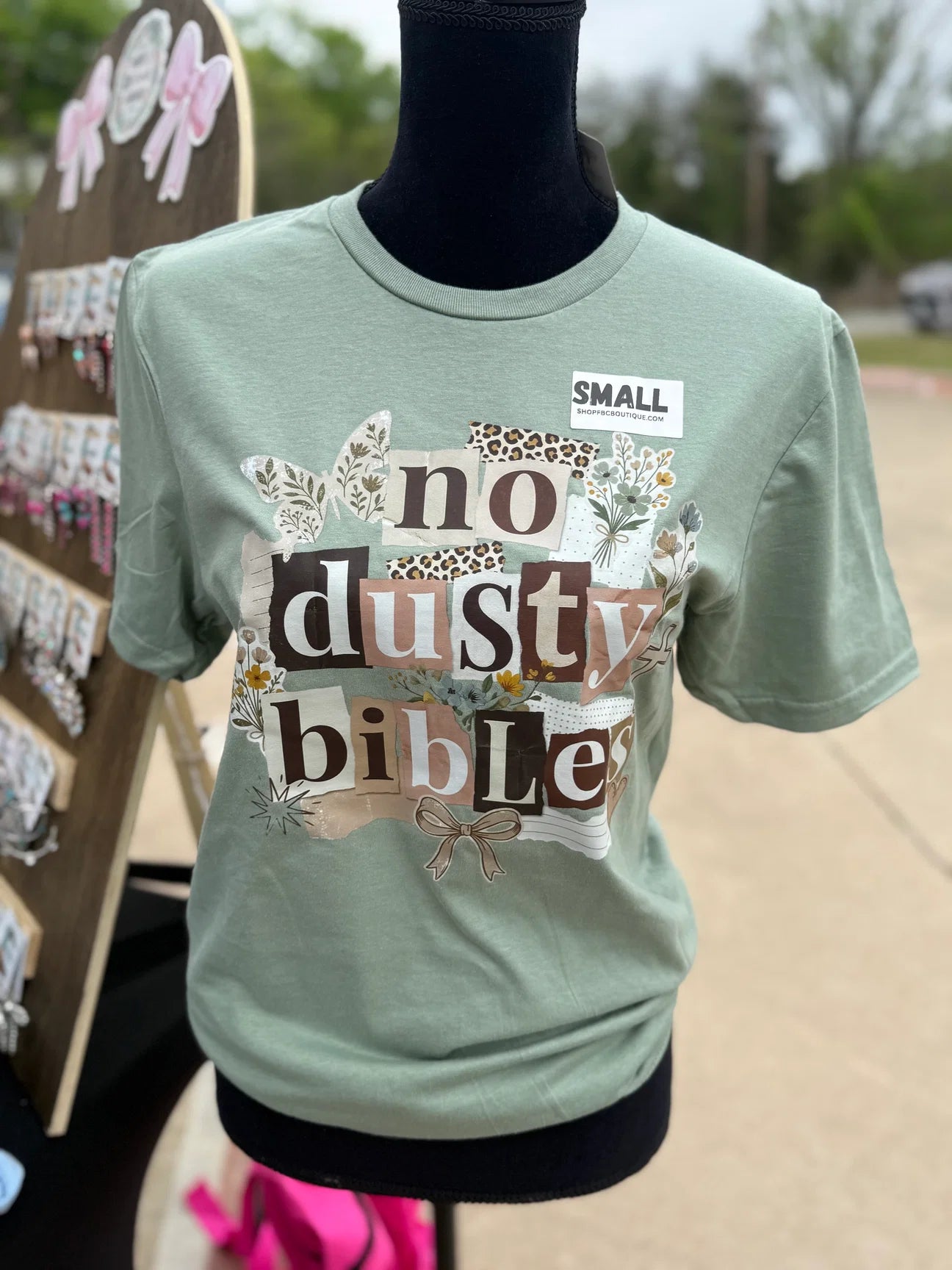 No Dusty Bibles Graphic Tee