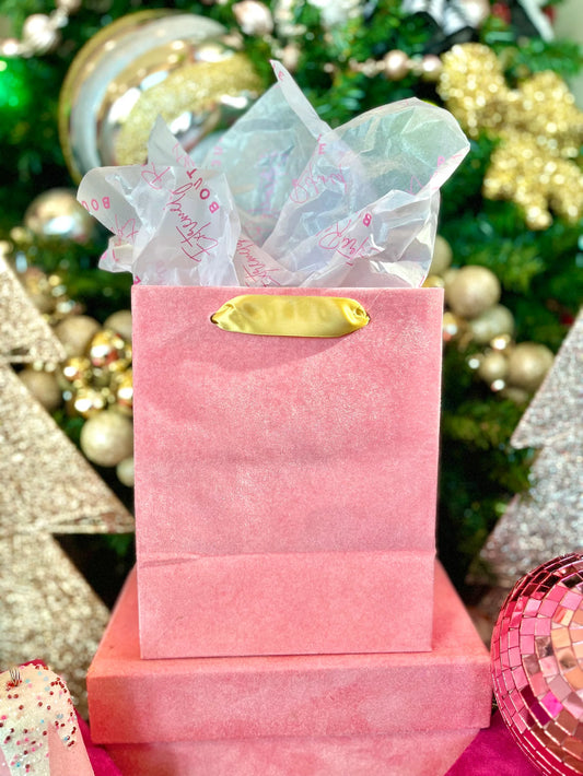 Velvet Gift Bag - Medium