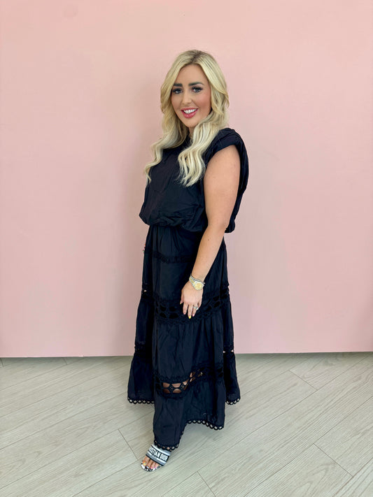 Kori Bubble Lace Dress