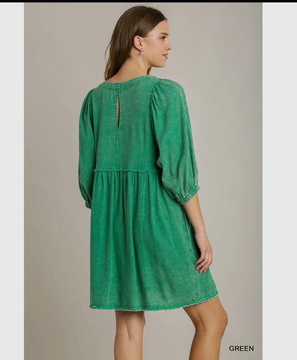 Kelly Green Dress