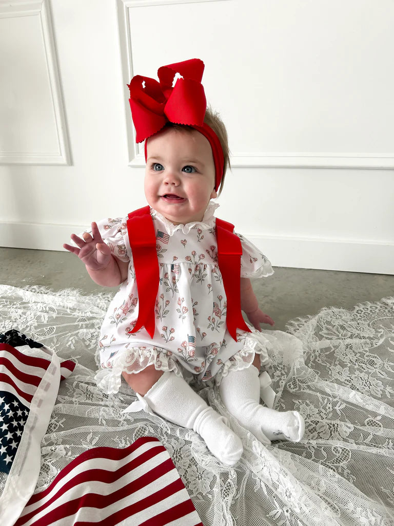 The Ellie Grace Liberty And Lace Skirted Bloomers