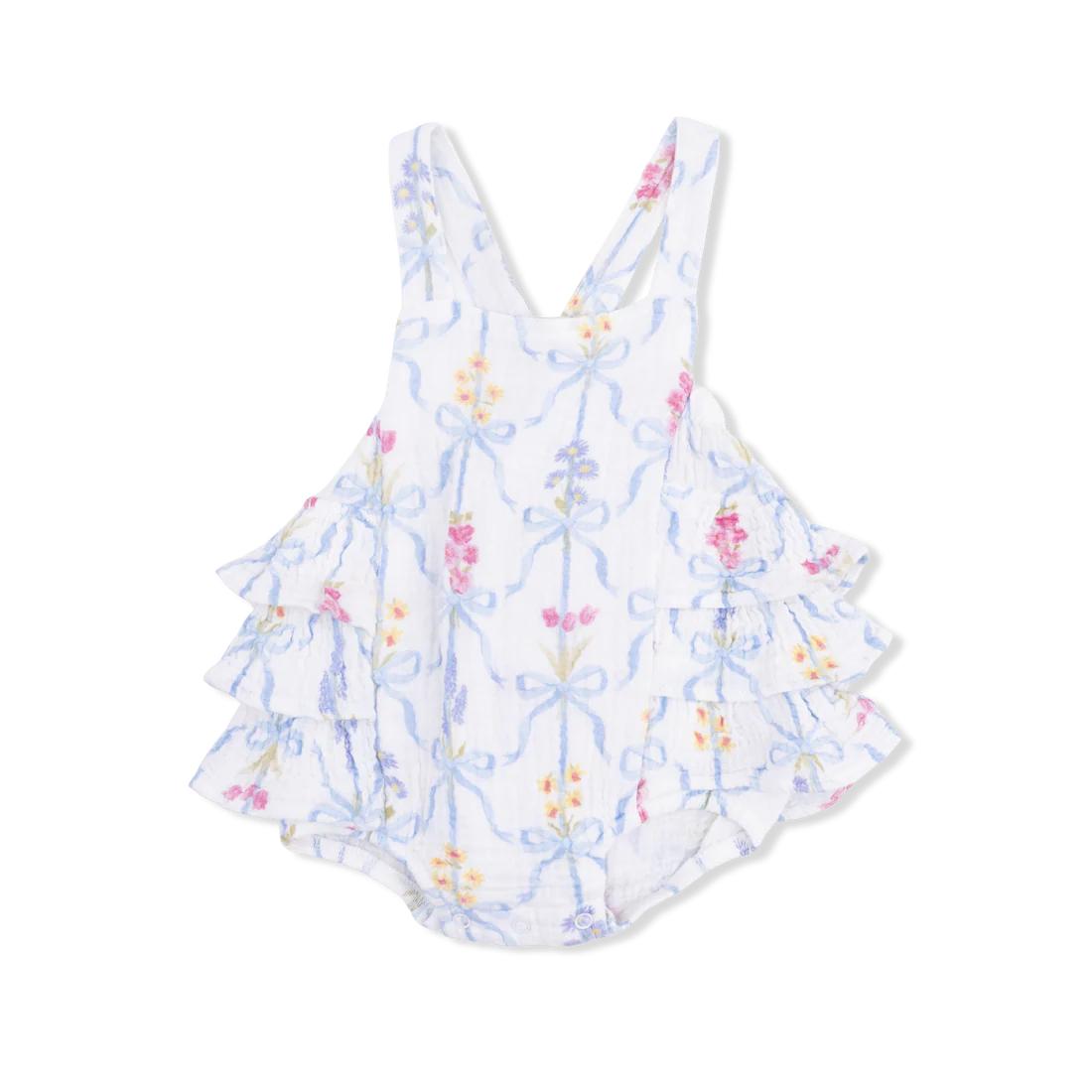 Ribbon Bouquets  Ruffle Sunsuit