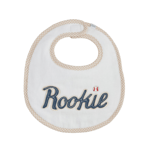 Rookie Applique Terry Bib