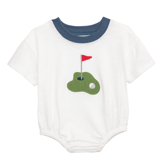 Golf T-Shirt Bubble white