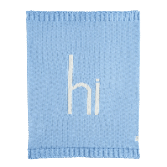 Hi Knit Baby Blanket